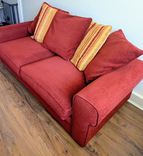 Alston sofabed seater red - alston, 3