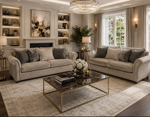 Sofa set seater sofas - 2,