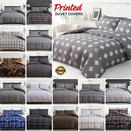 Duvet cover set reversible - duvet,
